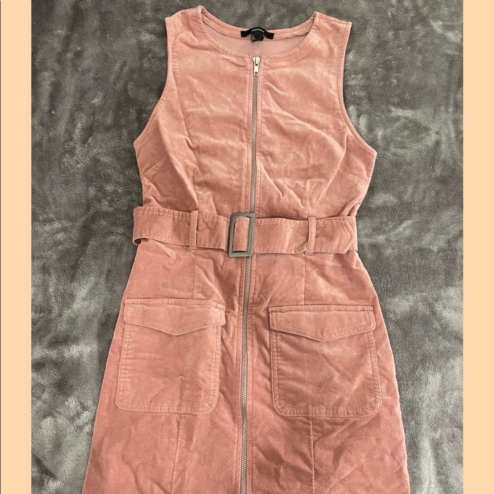 Pink Belted-Dress